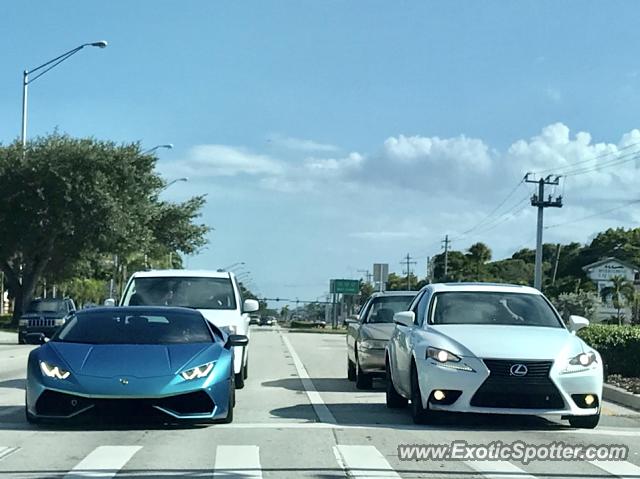 Lamborghini Huracan spotted in Deerfield Beach, Florida