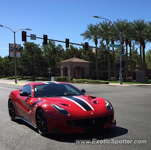 Ferrari F12 spotted in Henderson, Nevada
