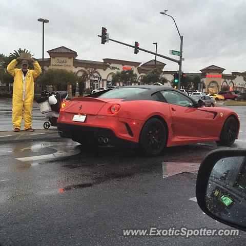 Ferrari 599GTO spotted in Henderson, Nevada