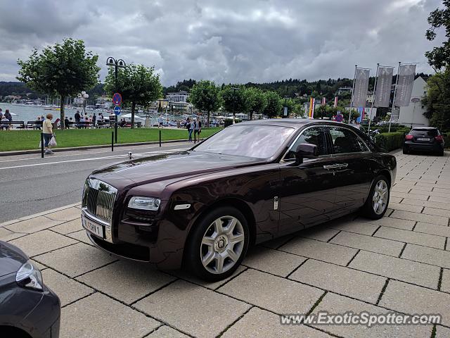 Rolls-Royce Ghost spotted in Velden, Austria