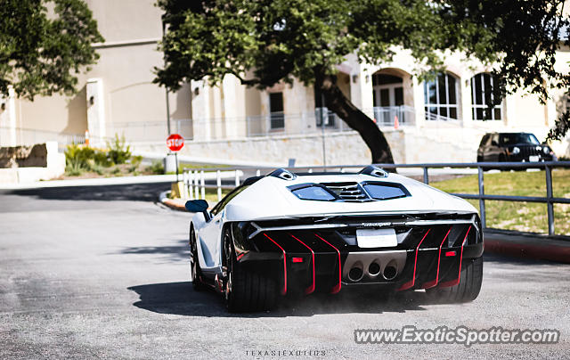 Lamborghini Centenario spotted in San Antonio, Texas
