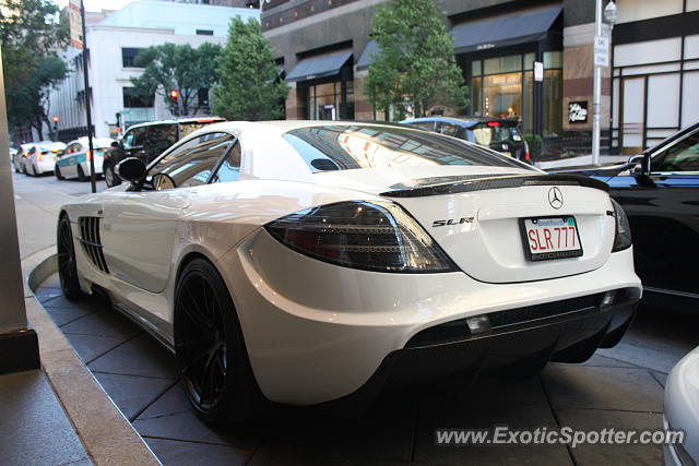 Mercedes SLR spotted in Chicago, Illinois