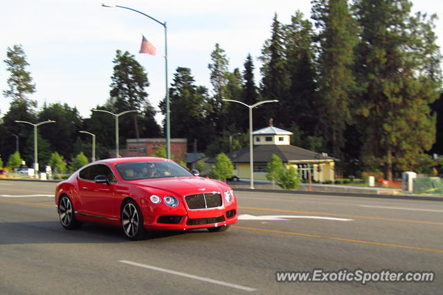 Bentley Continental spotted in CdA, Idaho