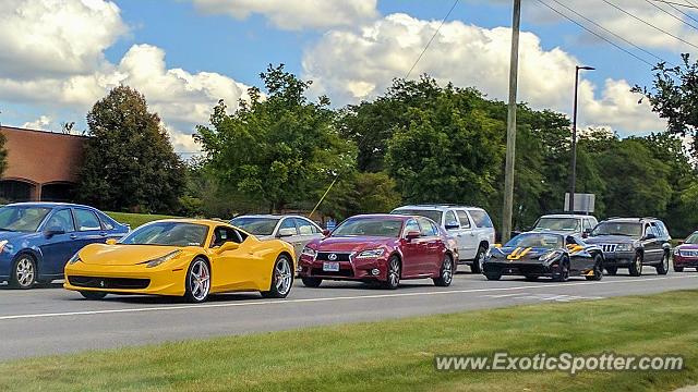 Ferrari 458 Italia spotted in Dublin, Ohio