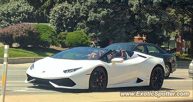 Lamborghini Huracan spotted in Gahanna, Ohio