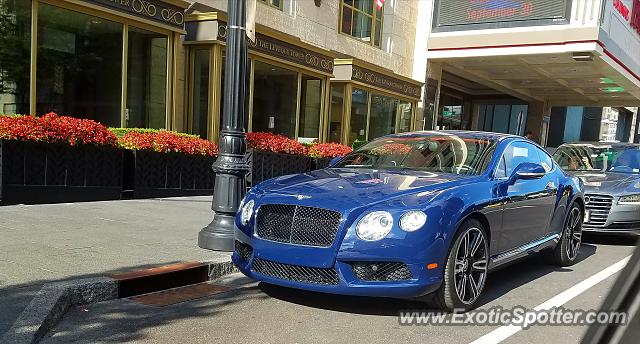 Bentley Continental spotted in Columbus, Ohio