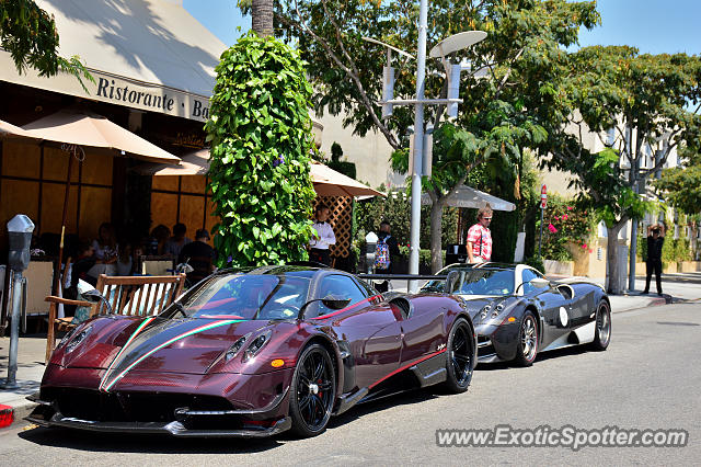 Pagani Huayra spotted in Beverly Hills, California