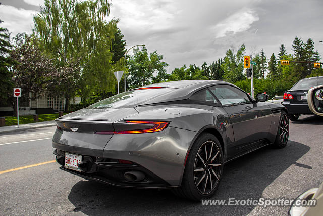 Aston Martin DB11 spotted in Calgary, Canada