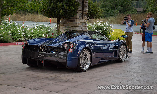 Pagani Huayra spotted in Carmel, California