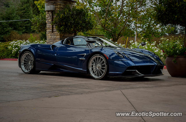 Pagani Huayra spotted in Carmel, California