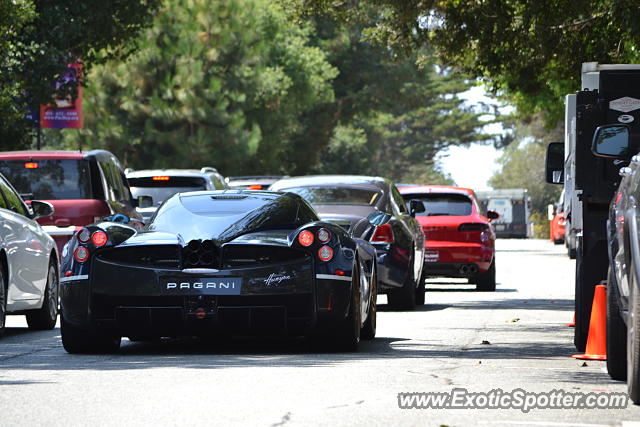 Pagani Huayra spotted in Carmel, California