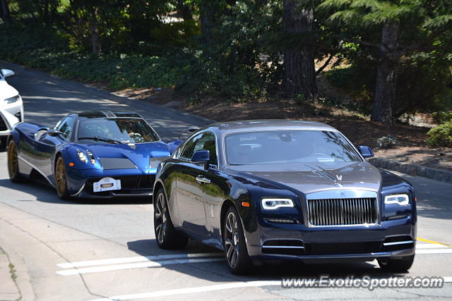 Rolls-Royce Wraith spotted in Carmel, California