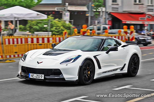 Chevrolet Corvette Z06 spotted in Düsseldorf, Germany