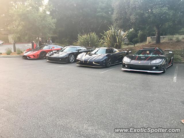 Koenigsegg CCXR spotted in Carmel, California