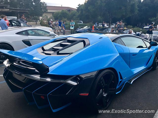 Lamborghini Centenario spotted in Carmel, California
