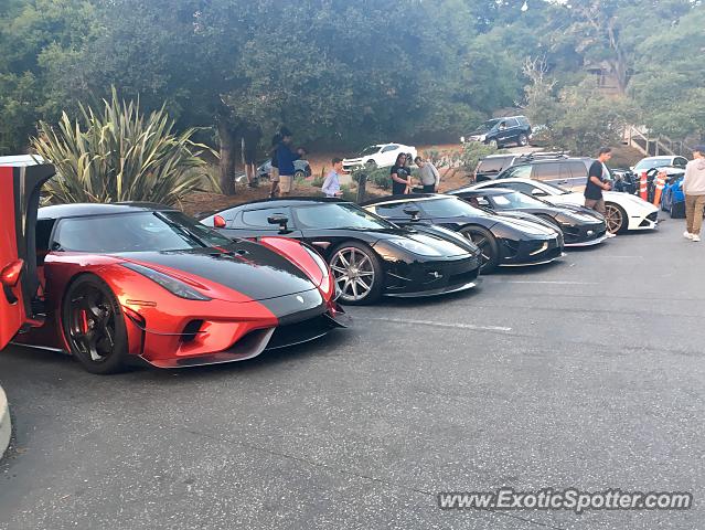 Koenigsegg Regera spotted in Carmel, California