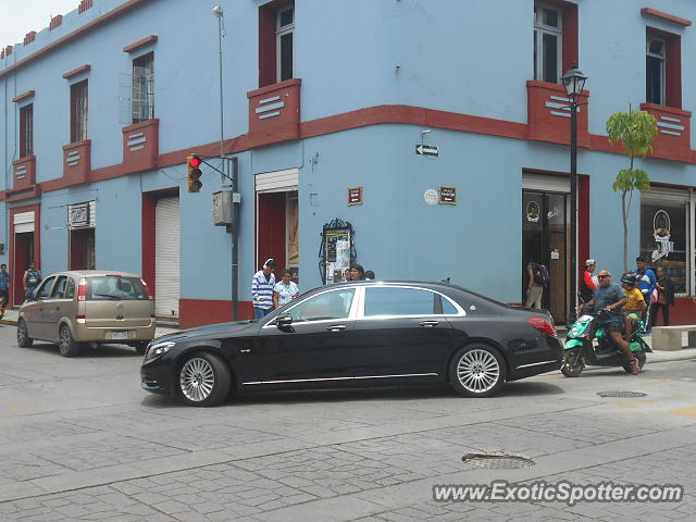Mercedes Maybach spotted in Oaxaca City, Mexico