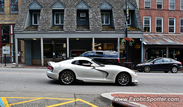 Dodge Viper spotted in Boone, North Carolina