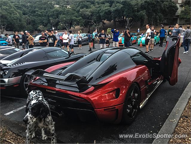 Koenigsegg Regera spotted in Carmel, California