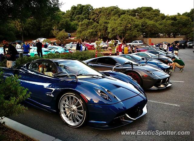 Pagani Huayra spotted in Carmel, California