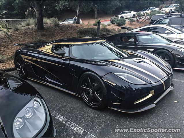 Koenigsegg Agera R spotted in Carmel, California