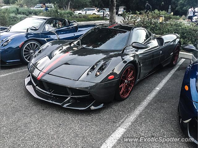 Pagani Huayra spotted in Carmel, California