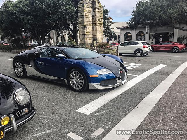 Bugatti Veyron spotted in Carmel, California