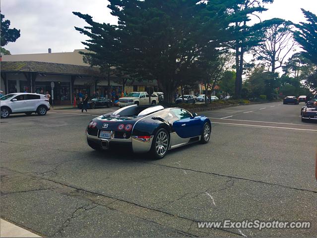Bugatti Veyron spotted in Carmel, California