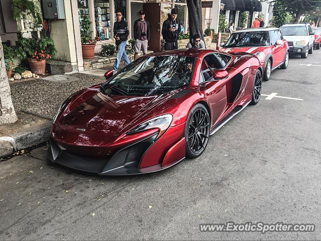 Mclaren 675LT spotted in Carmel, California