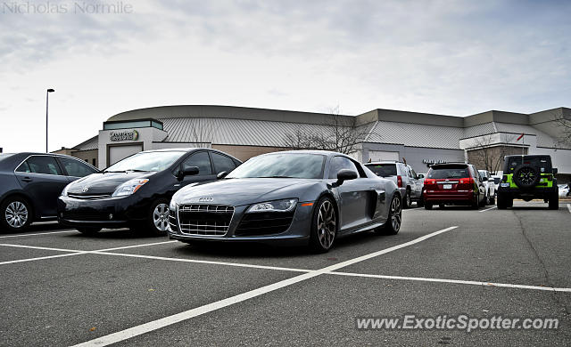 Audi R8 spotted in Cary, North Carolina