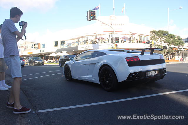 Lamborghini Gallardo spotted in Auckland, New Zealand