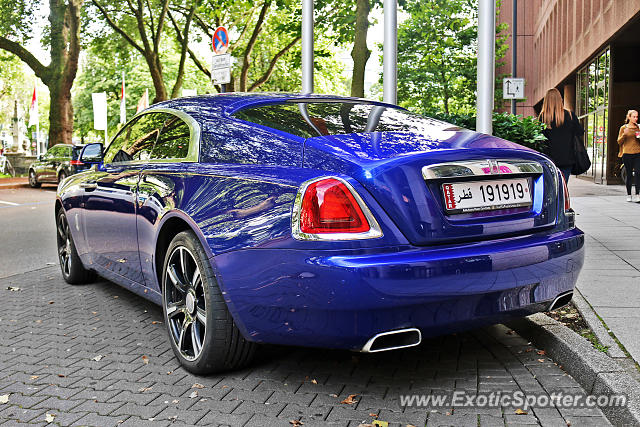 Rolls-Royce Wraith spotted in Düsseldorf, Germany
