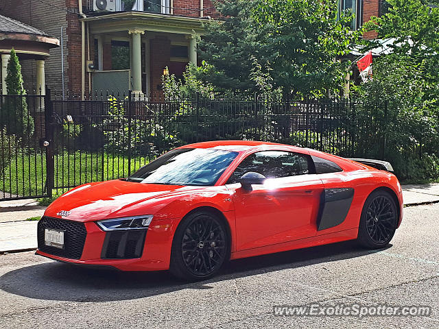 Audi R8 spotted in Toronto, ON, Canada