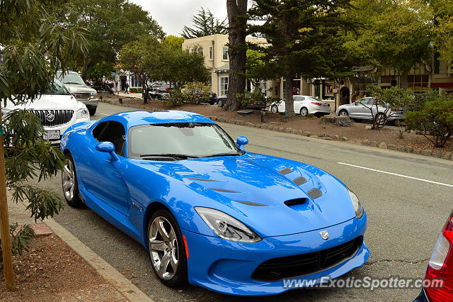 Dodge Viper spotted in Carmel, California