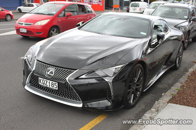Lexus LC 500 spotted in Auckland, New Zealand