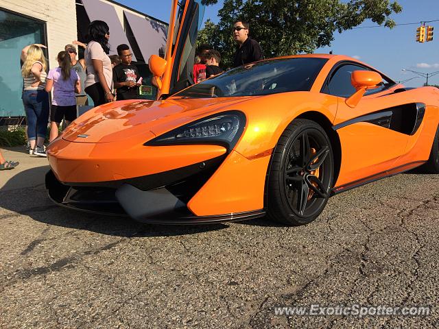 Mclaren 570S spotted in Birmingham, Michigan
