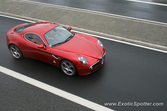 Alfa Romeo 8C spotted in Rotterdam, Netherlands