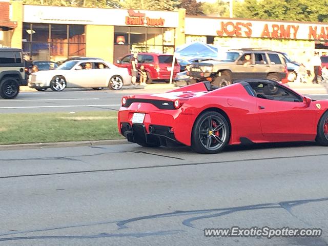 Ferrari 458 Italia spotted in Birmingham, Michigan