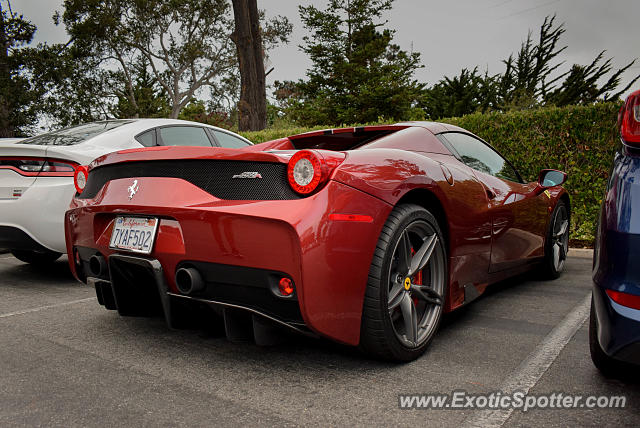 Ferrari 458 Italia spotted in Monterey, California