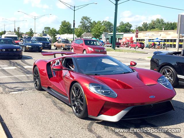 Ford GT spotted in Birmingham, Michigan