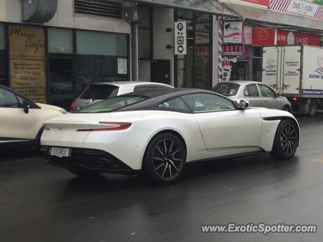 Aston Martin DB11 spotted in Newmarket, New Zealand