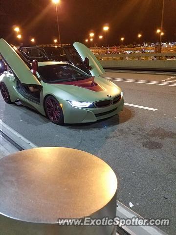 BMW I8 spotted in Newark, New Jersey