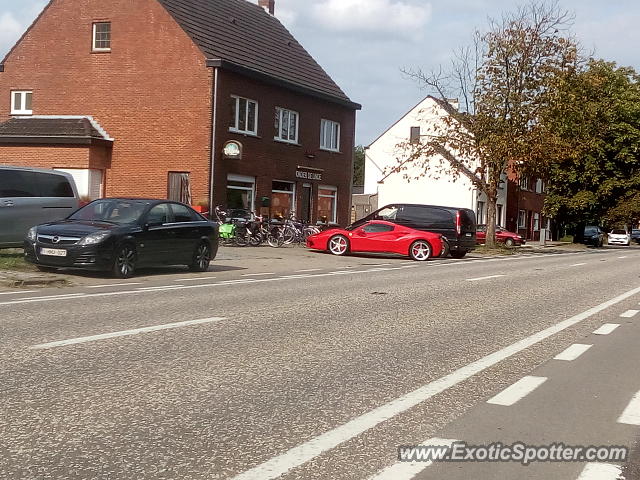 Ferrari 488 GTB spotted in Mol, Belgium