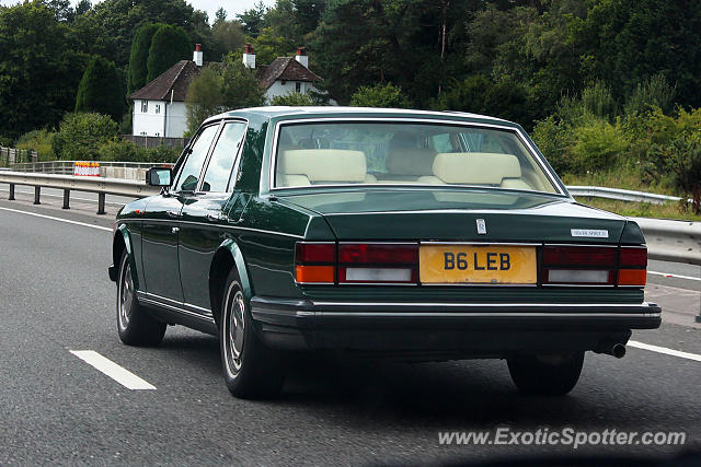 Rolls-Royce Silver Spirit spotted in Portsmouth, United Kingdom