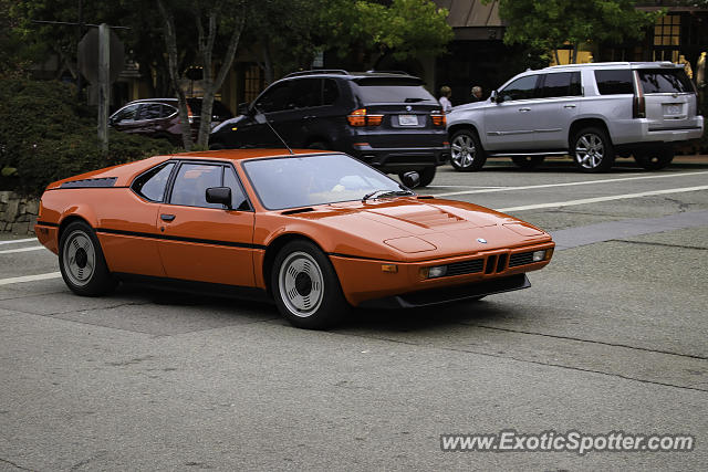 BMW M1 spotted in Carmel, California