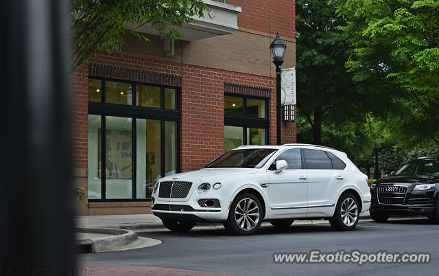 Bentley Bentayga spotted in Charlotte, North Carolina