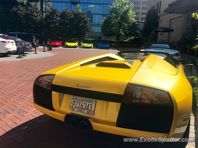 Lamborghini Murcielago spotted in Buckhead, Georgia