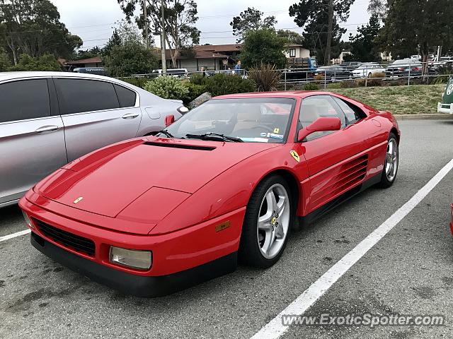 Ferrari 348 spotted in Monterey, California