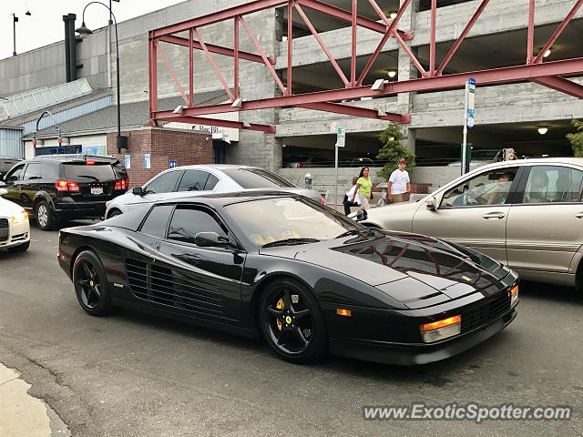 Ferrari Testarossa spotted in Monterey, California