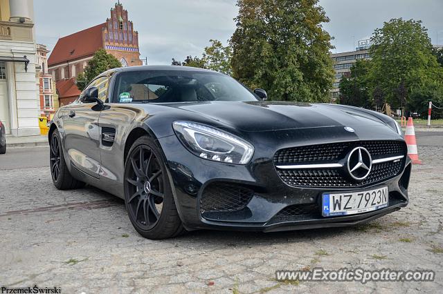 Mercedes AMG GT spotted in Wrocław, Poland